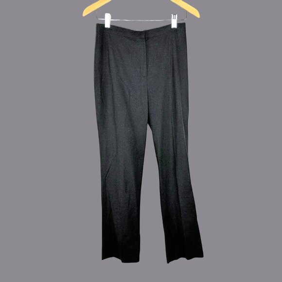 Vintage Gunex Pants 6 Small Gray Straight Leg Wool Italy Career Work - Picture 1 of 9